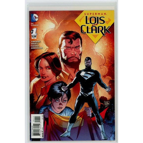 SUPERMAN LOIS AND CLARK #1-4, ©2015, 32 pages each, full color, Rated T, DC Comi - Picture 2 of 5